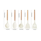 12-Piece Silicone Kitchen Utensil Set