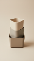 Matte Polymer Bathroom Basket