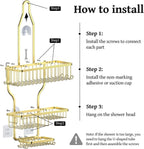 Never Rust Shower Caddy Hanging