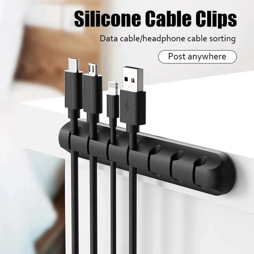 Adhesive Cable Organizer Clips
