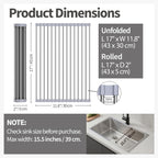 Drying Rack with Roll up & Over Sink 