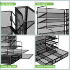 7-Tier Desk Organizer with Drawer
