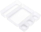 Clear Drawer Organizer Set